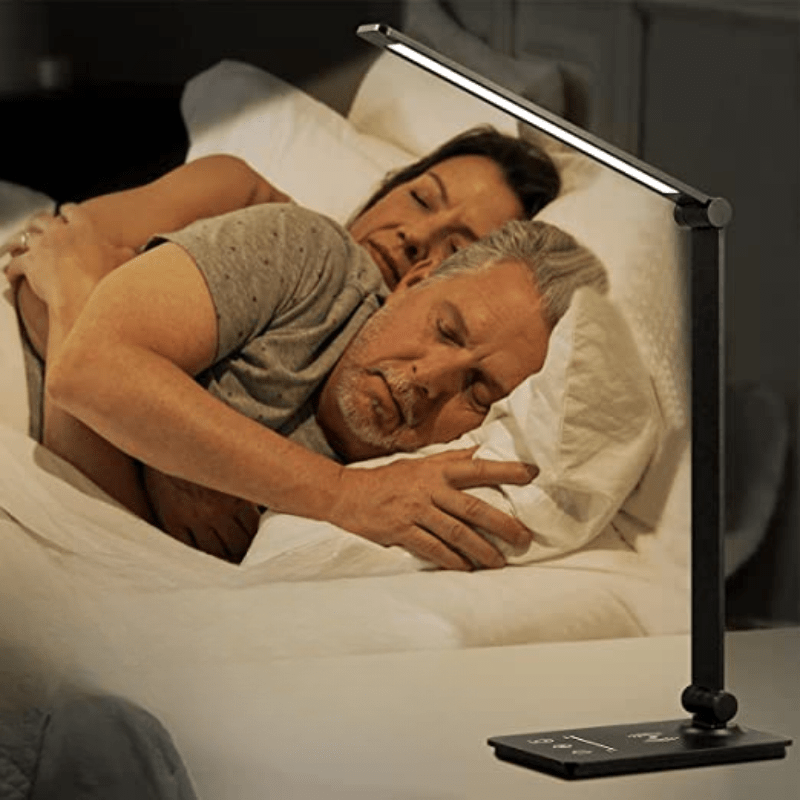 LUMIQON – LED-Schreibtischlampe mit kabellosem Laden und einstellbarer Helligkeit 3