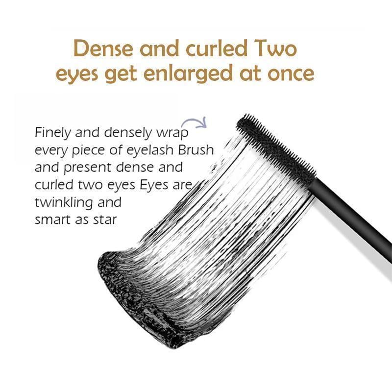 Lengthening Mascara Waterproof 4D Buildable with Custom-Domed Tip