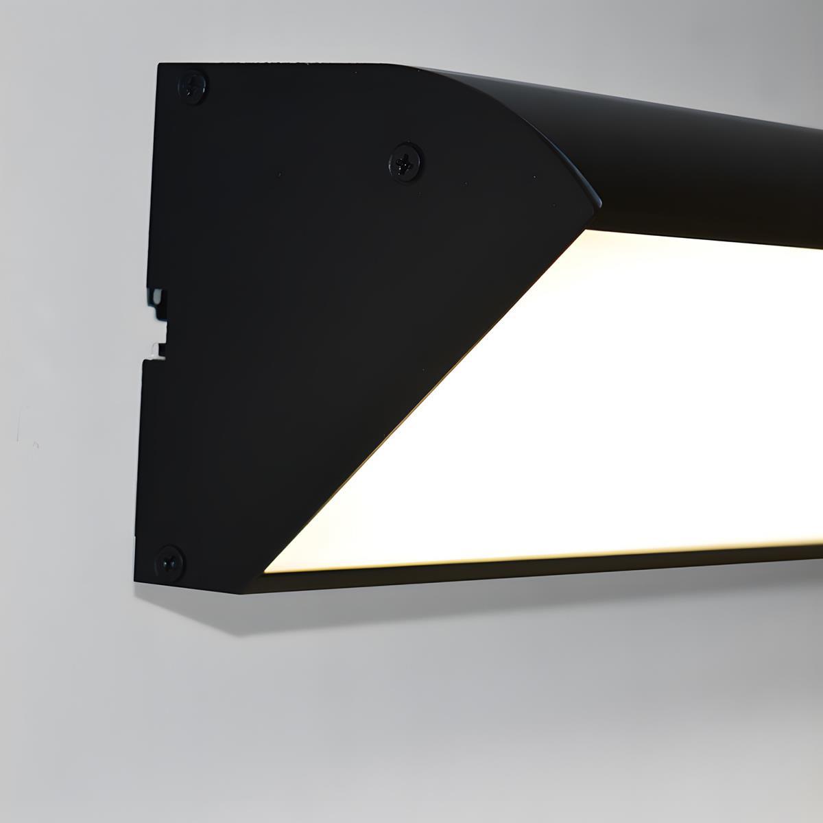 Linear LED Outdoor Wall Light Aluminium | COB LED with Stepless Dimming 3000K-6000K | IP65 Waterproof for Garden & Patio