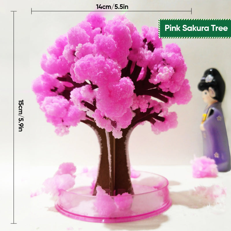 Magic Growing Christmas Tree Novelty Kit | Grows Paper Foliage in 24 Hours | Fun Christmas Activity for Kids and Adults