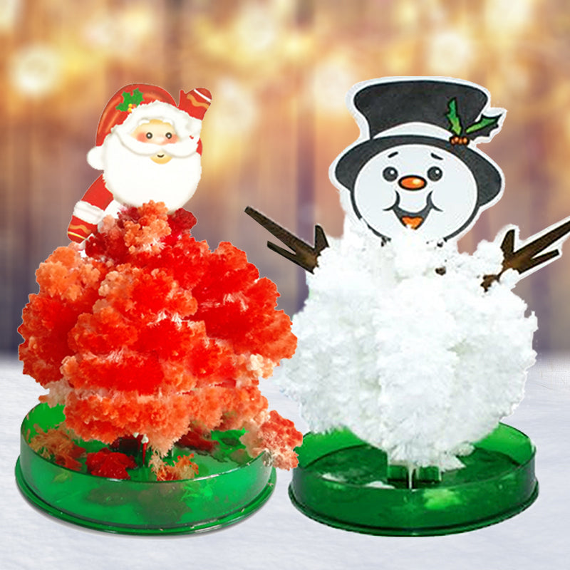 Magic Growing Christmas Tree Novelty Kit | Grows Paper Foliage in 24 Hours | Fun Christmas Activity for Kids and Adults