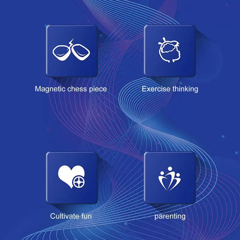 Magnetic Mind Chess Set | Strategy Puzzle Game