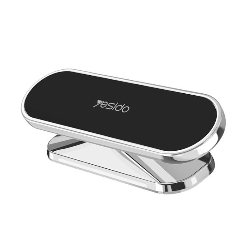 Magnetic Phone Holder 360 Degree Rotating Aluminium with Peel-and-Stick Mount