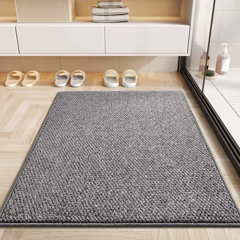 Absorbent Doormat Quick-Drying Non-Slip Dirt-Repellent with Geometric Pattern 6