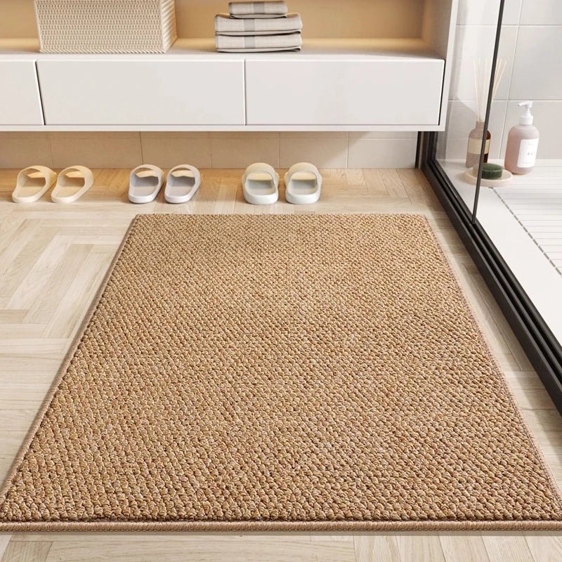 Absorbent Doormat Quick-Drying Non-Slip Dirt-Repellent with Geometric Pattern 8