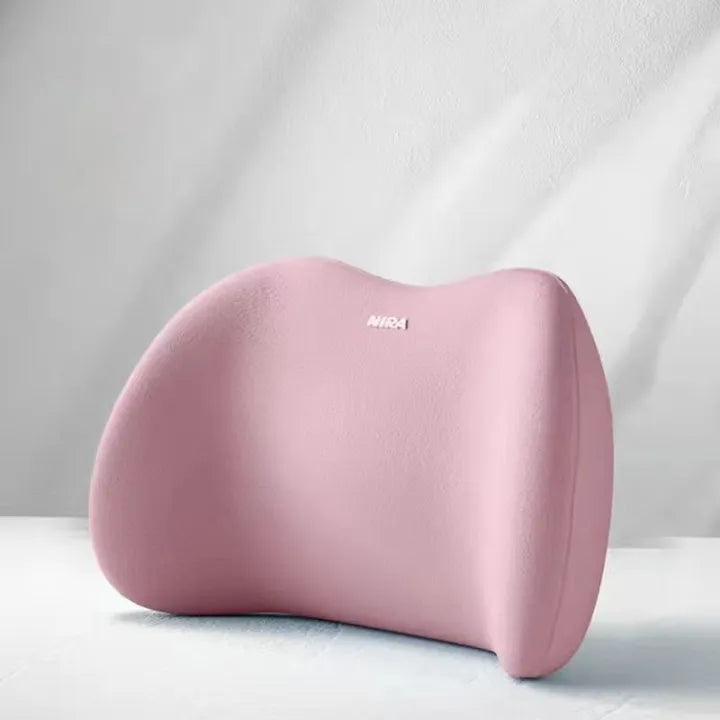 Memory Foam Car Cushion Set | Lumbar & Neck Support