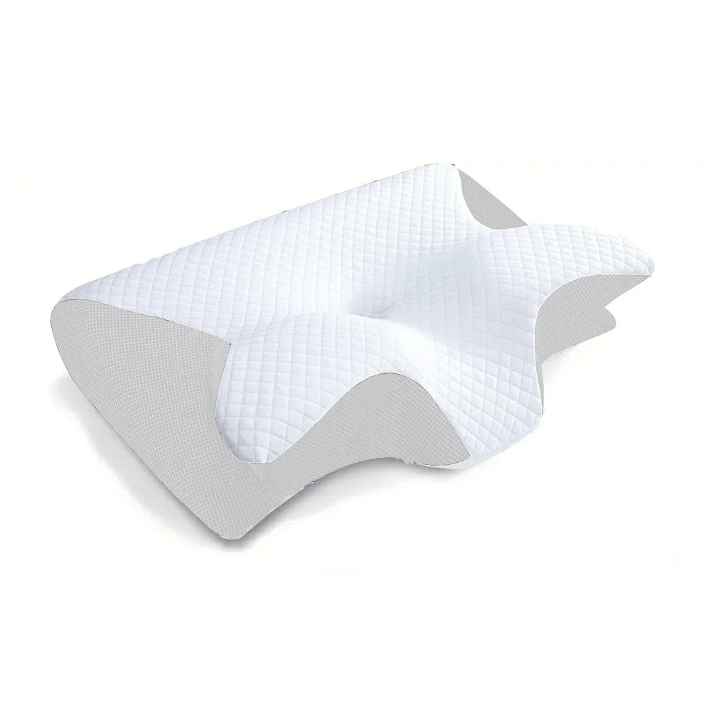 Memory Foam Cervical Pillow | Contoured Neck Support Shape
