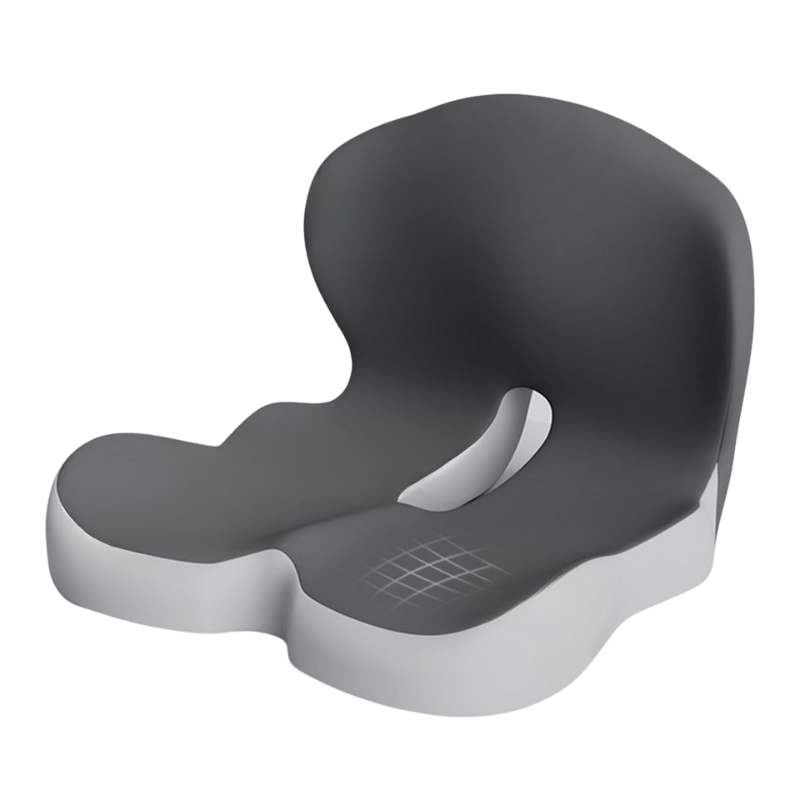 Memory Foam Pillow | Contoured Seat Cushion with Side Wings