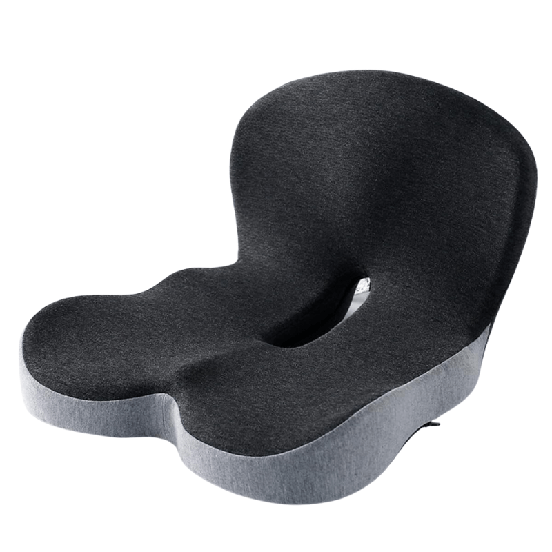 Memory Foam Pillow | Contoured Seat Cushion with Side Wings