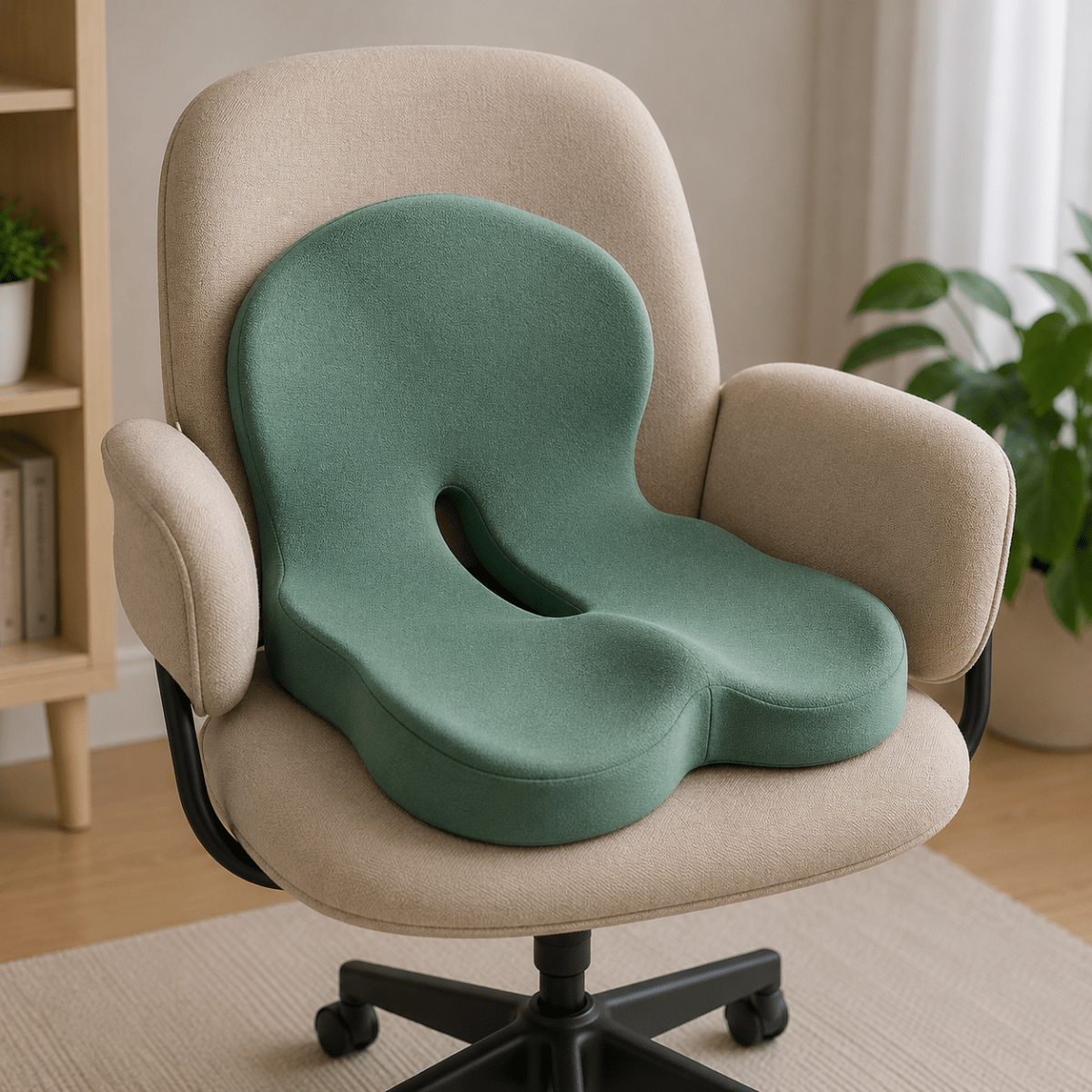 Memory Foam Pillow | Ergonomic Seat Cushion