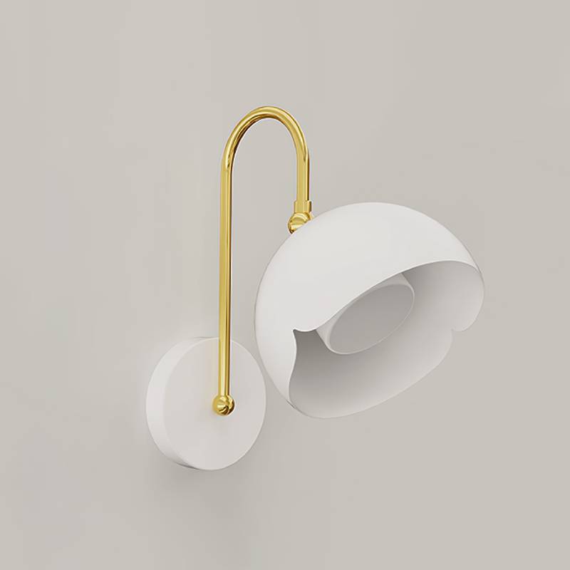 Metal Wall Lamp Minimalist Indoor Decorative with Three-Colour Dimming