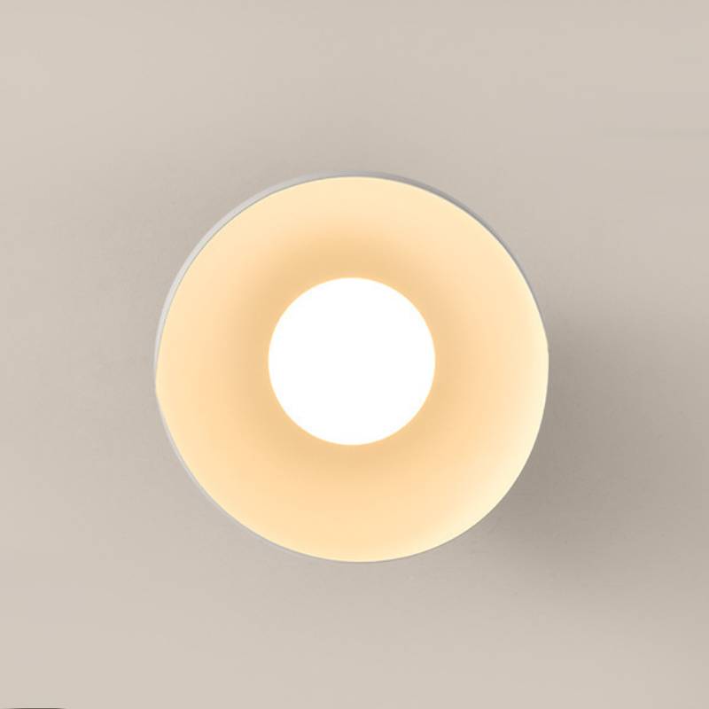 Metal Wall Lamp Minimalist Indoor Decorative with Three-Colour Dimming