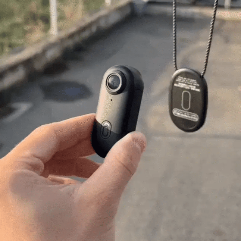 Mini 4K Action Camera | Magnetic Mount, Clip Kit
