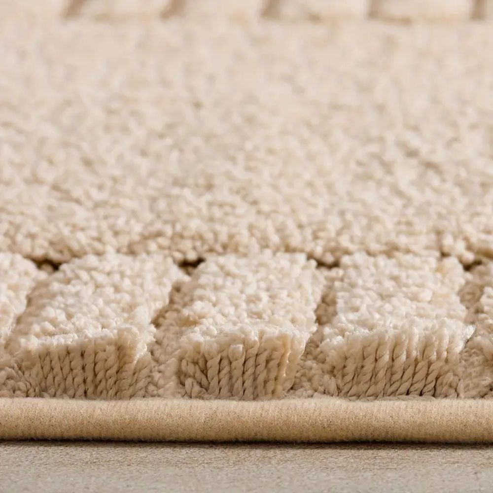 Minimalist Stripe - Non-Slip Bath Mat - Soft Flocking Material