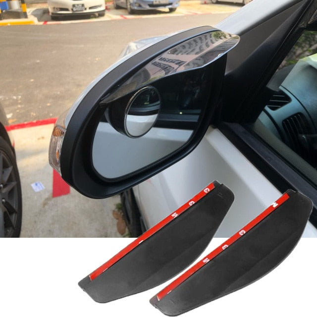 Mirror Rain Protector Flexible PVC Universal with Rain-Channelling Shape