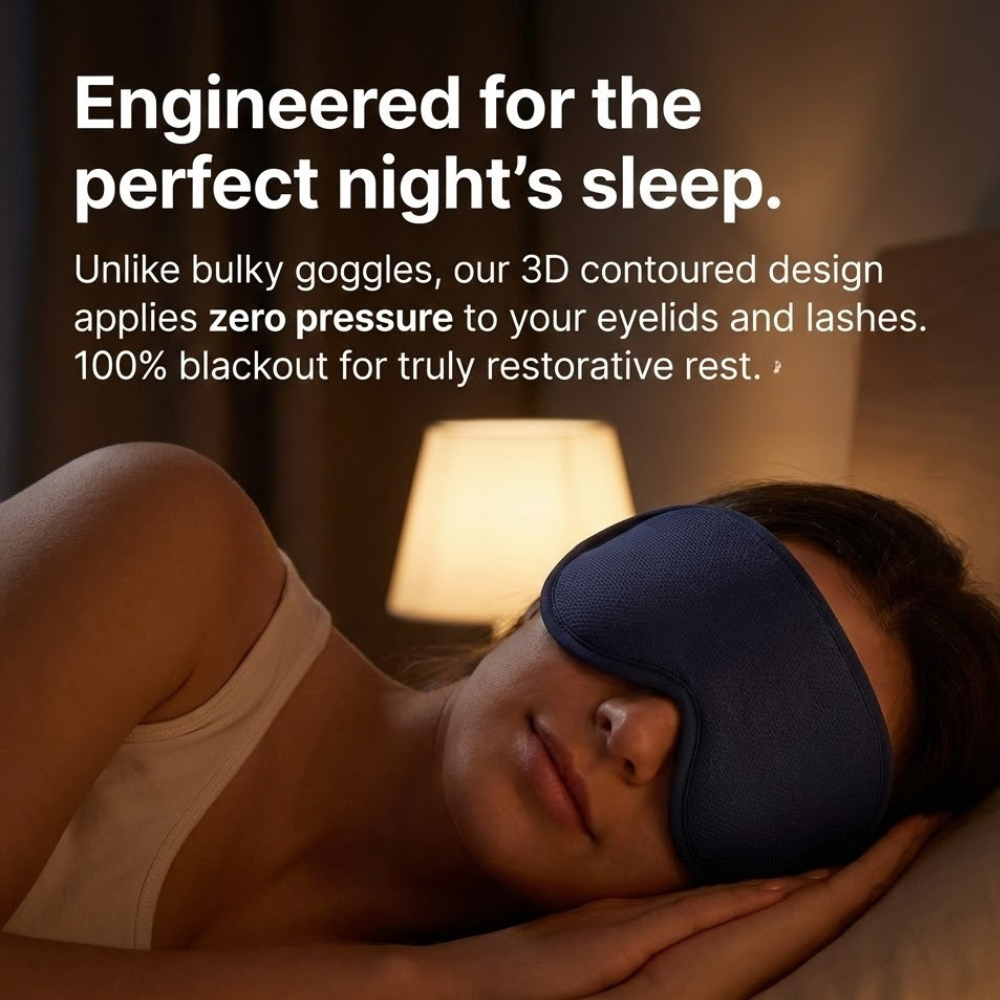 Moisturizing Eye Mask | Contoured Cups, Warm Steam Mist