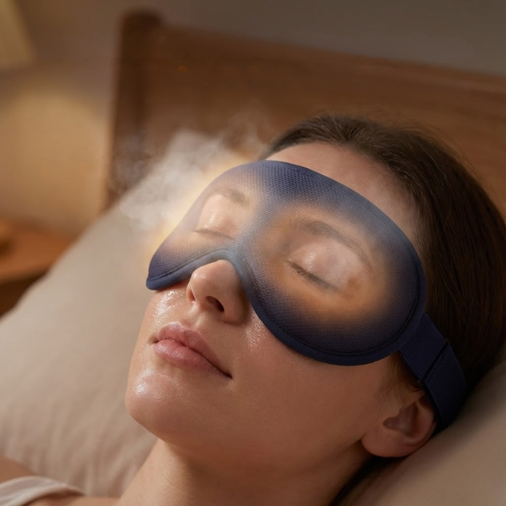 Moisturizing Eye Mask | Contoured Cups, Warm Steam Mist