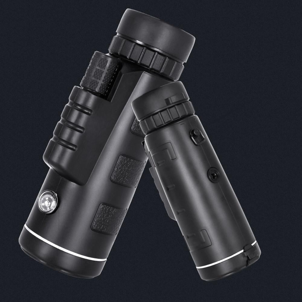 Monocular Telescope 12X50 Waterproof BAK4 with Smartphone Adapter