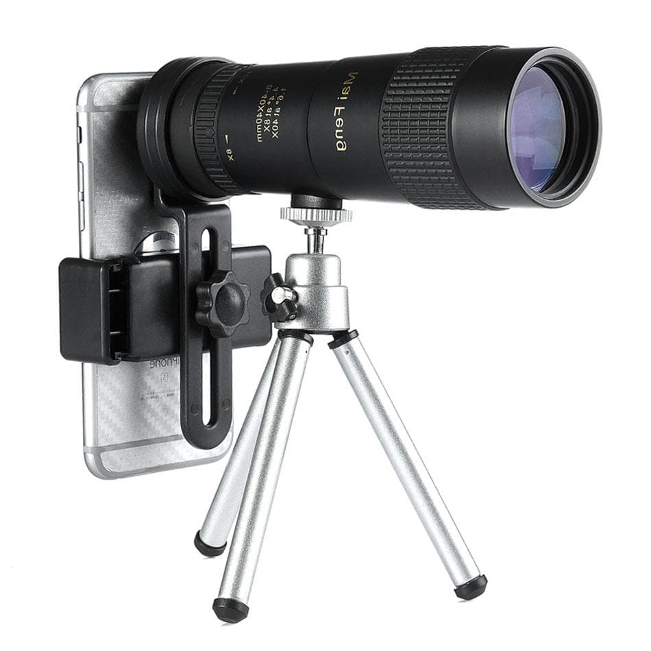 Monocular Telescope | Zoom Barrel With Tripod And Clamp