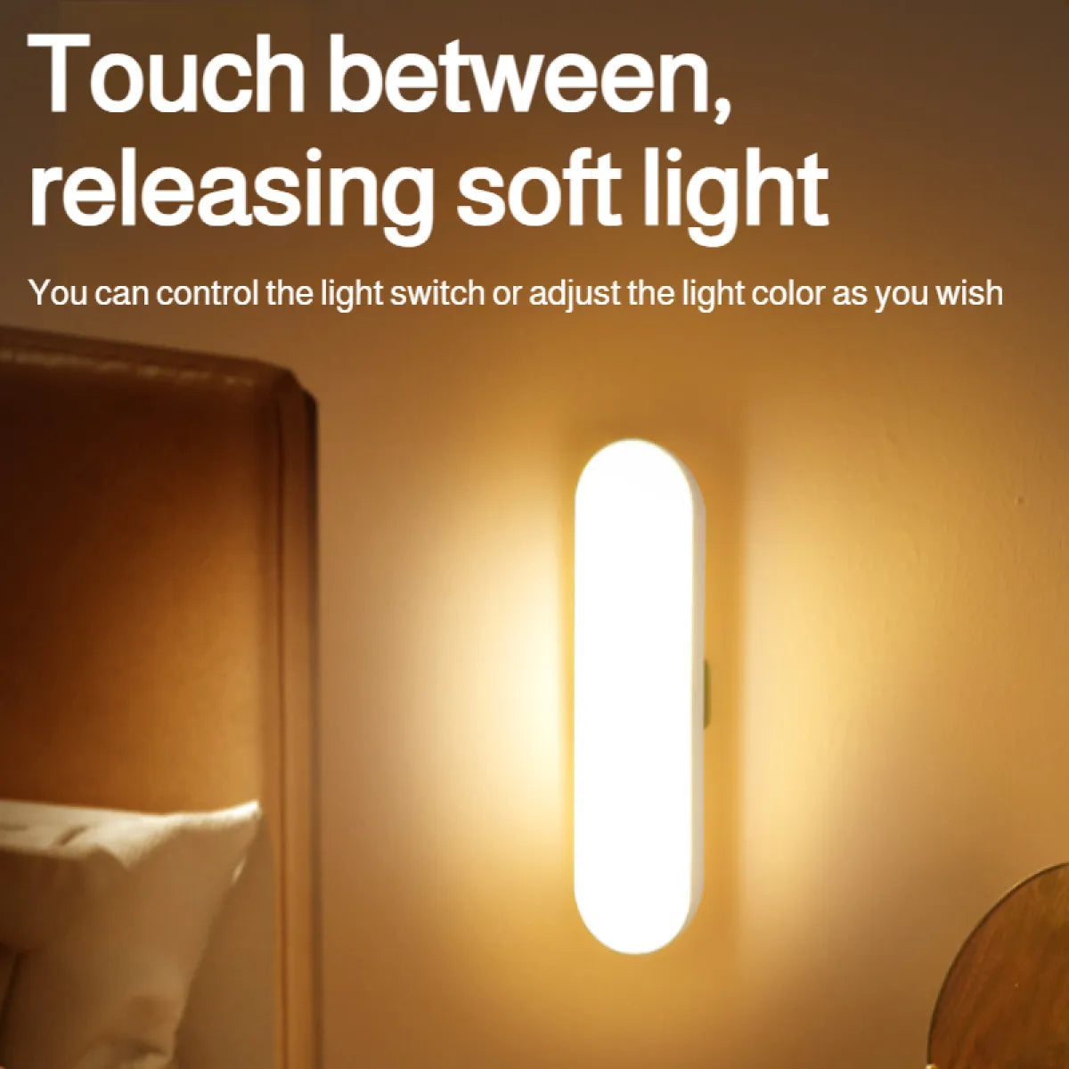 Motion Detector Lights | Rechargeable, Wide Diffused Panel