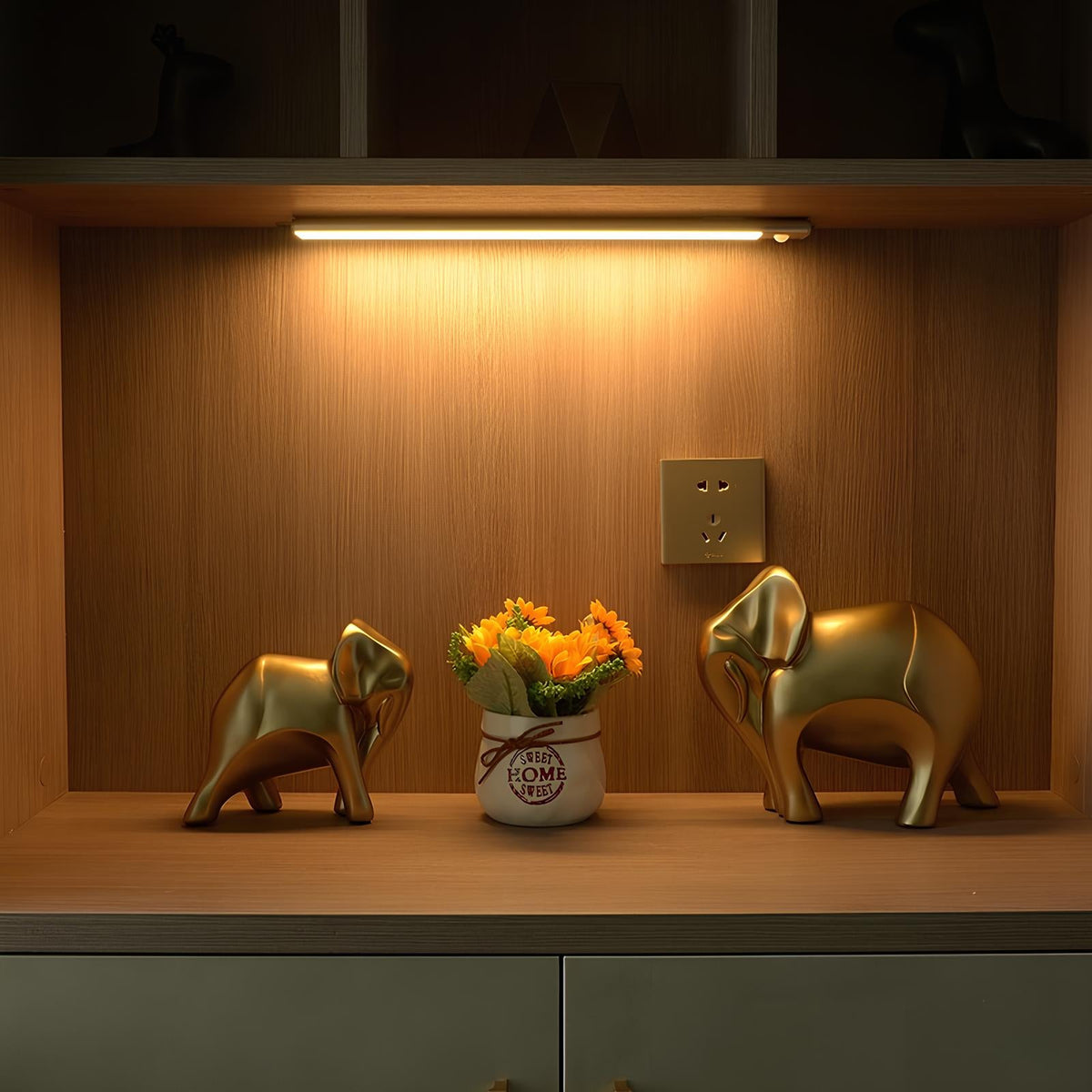 Motion Sensor LED Light Bar | Warm/Natural/Cool Tones | Magnetic Mount, Dimmable, No Wiring
