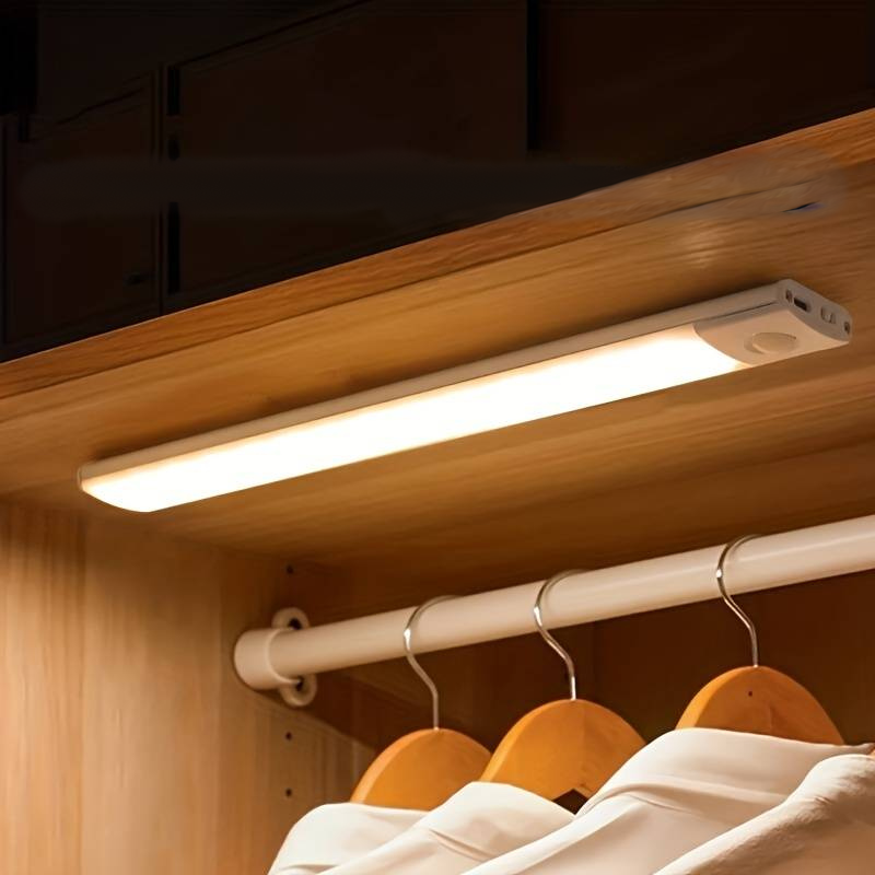 Motion Sensor LED Light Bar | Warm/Natural/Cool Tones | Magnetic Mount, Dimmable, No Wiring