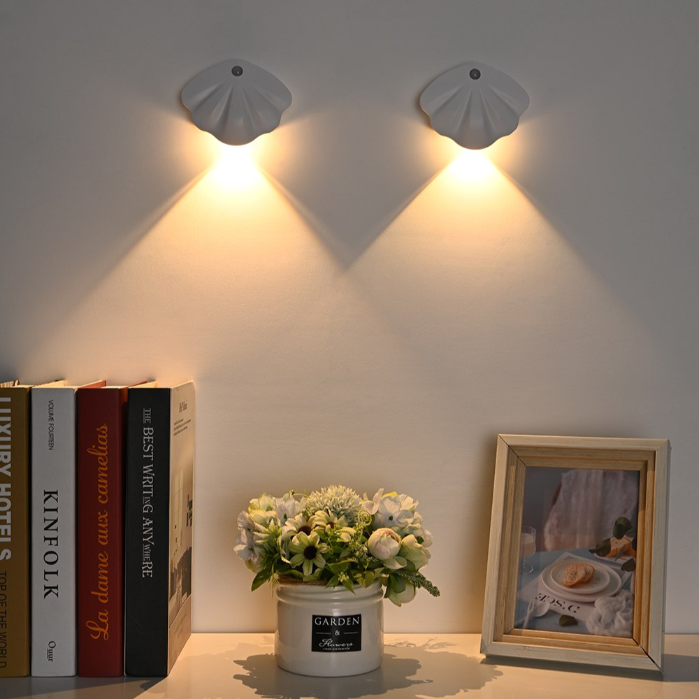 Motion Sensor Light USB Rechargeable | Warm & Neutral White, 3 Light Modes | Magnetic Mount, Battery Lasts Months