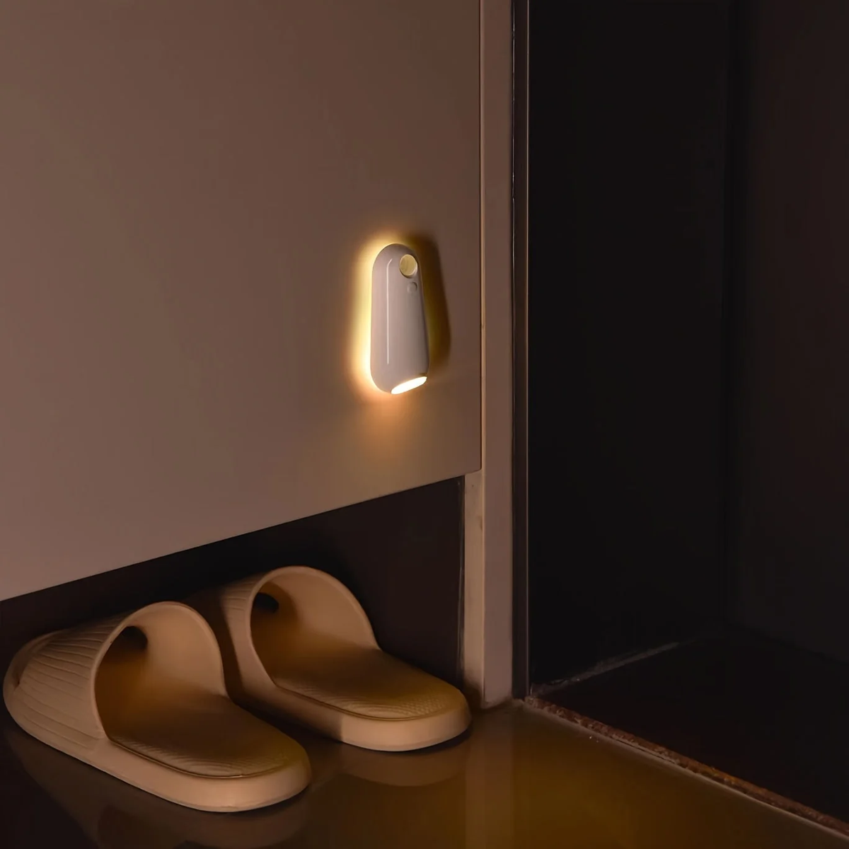 Motion Sensor Night Light | Halo Glow, Downward Beam