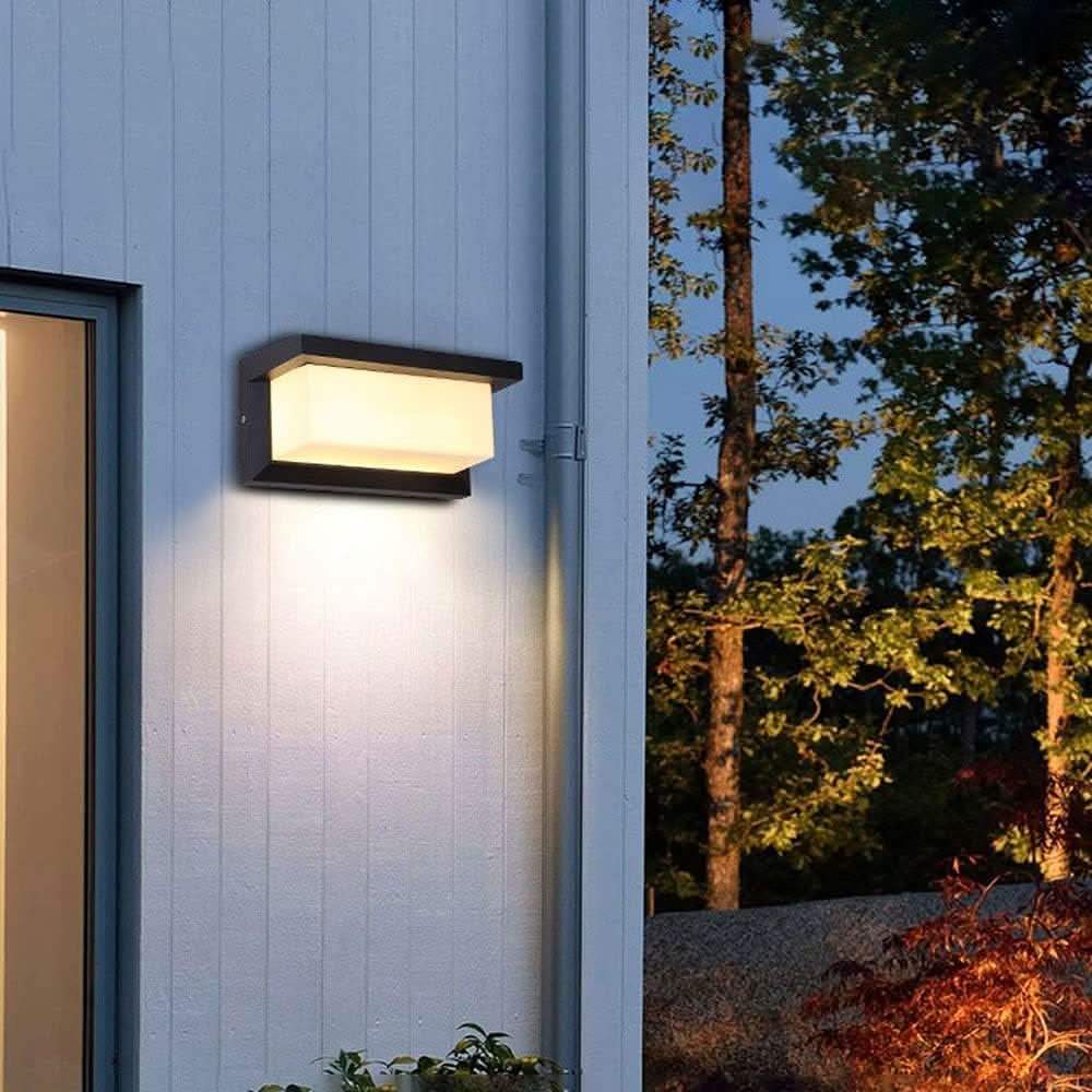 Motion Sensor Wall Light Outdoor Weatherproof Aluminium PC with 18 W LED