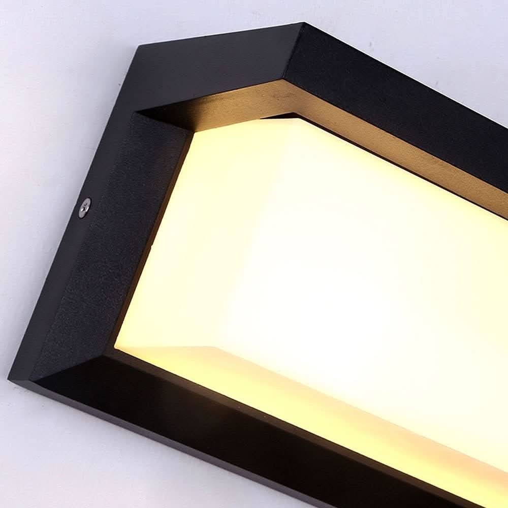 Motion Sensor Wall Light Outdoor Weatherproof Aluminium PC with 18 W LED