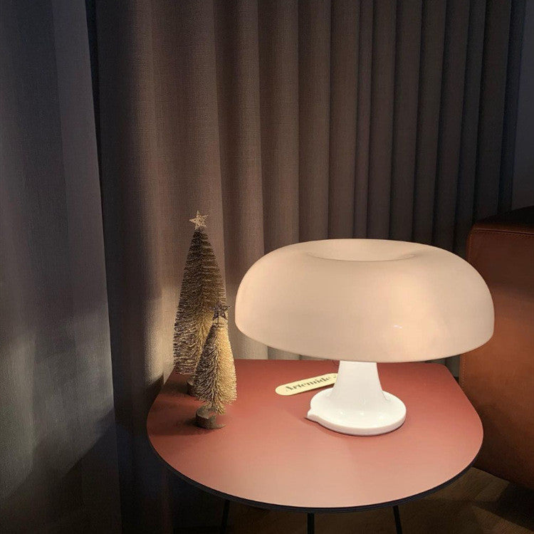 Mushroom Table Light | Domed Shade, Warm Ambient Glow