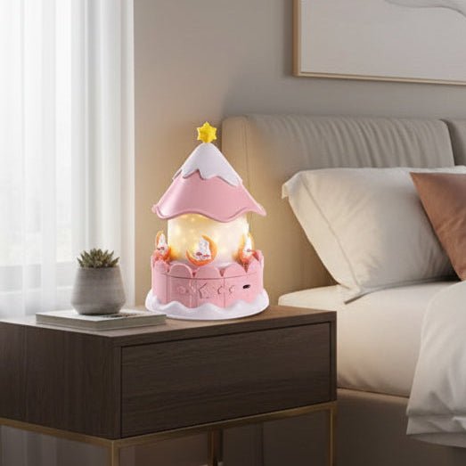 Musical Star Projector | Turning Figures And A Soft Glow