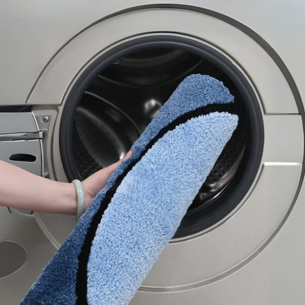 Non-Slip Bath Mat - Absorbent Microfiber Design