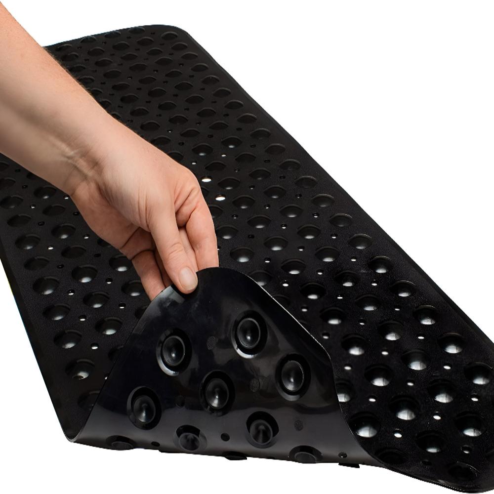 Non Slip Bathtub Mat | Suction Base, Drainage Holes