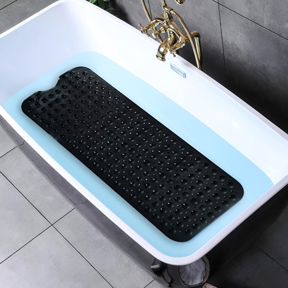 Non Slip Bathtub Mat | Suction Base, Drainage Holes