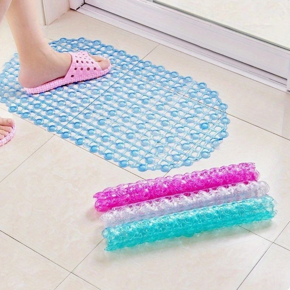 Non Slip Shower Mat - Fast Drain Open-Grid Design