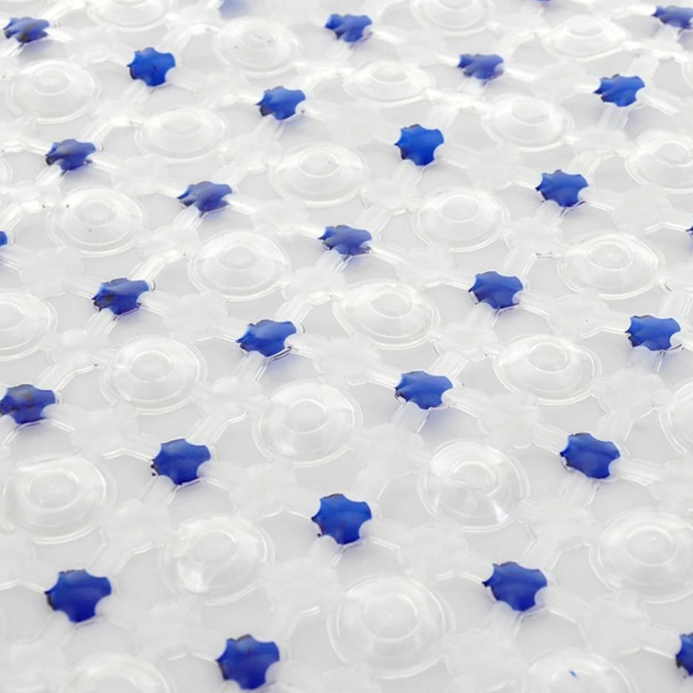 Non Slip Shower Mat - Fast Drain Open-Grid Design