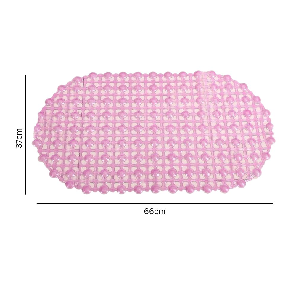 Non Slip Shower Mat - Fast Drain Open-Grid Design