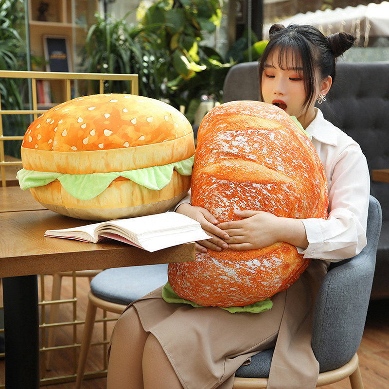 Novelty Seat Cushion 2-in-1 Round Soft Indoor Outdoor with Plump Support