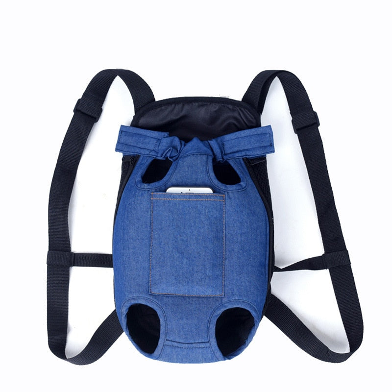 Pet Backpack | Legs Out Carrier For Small Dogs