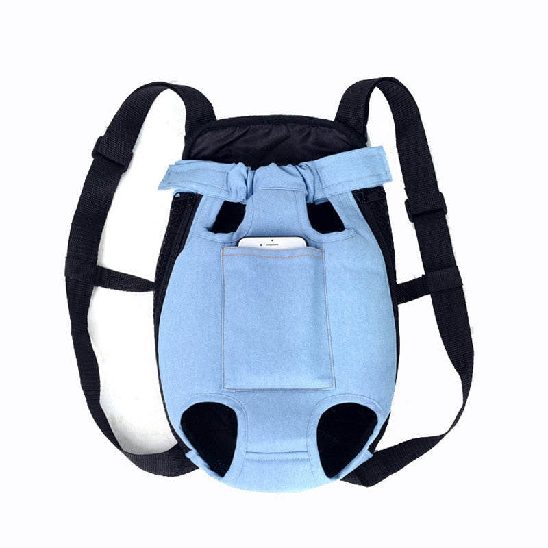 Pet Backpack | Legs Out Carrier For Small Dogs