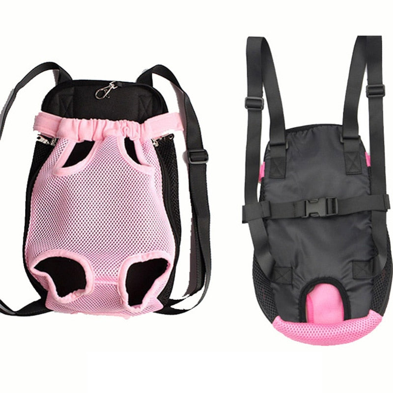 Pet Backpack | Legs Out Carrier For Small Dogs