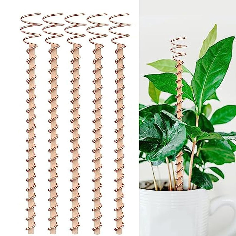 Plant Growth Antenna Stake Pure Copper Garden with No Electricity Needed