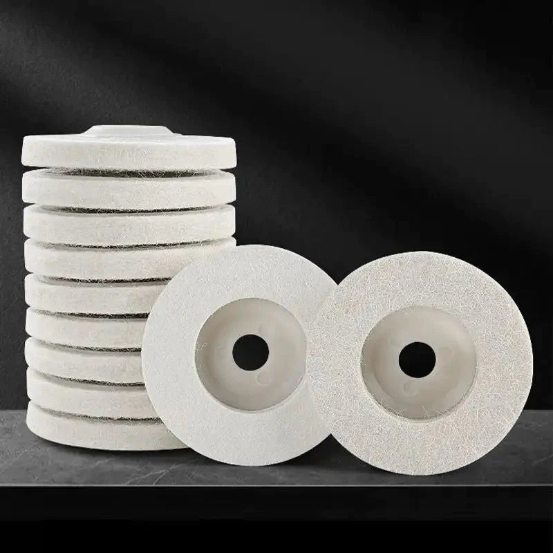 Polishing Pad | Wool Felt Buffing Wheel Discs for Angle Grinder