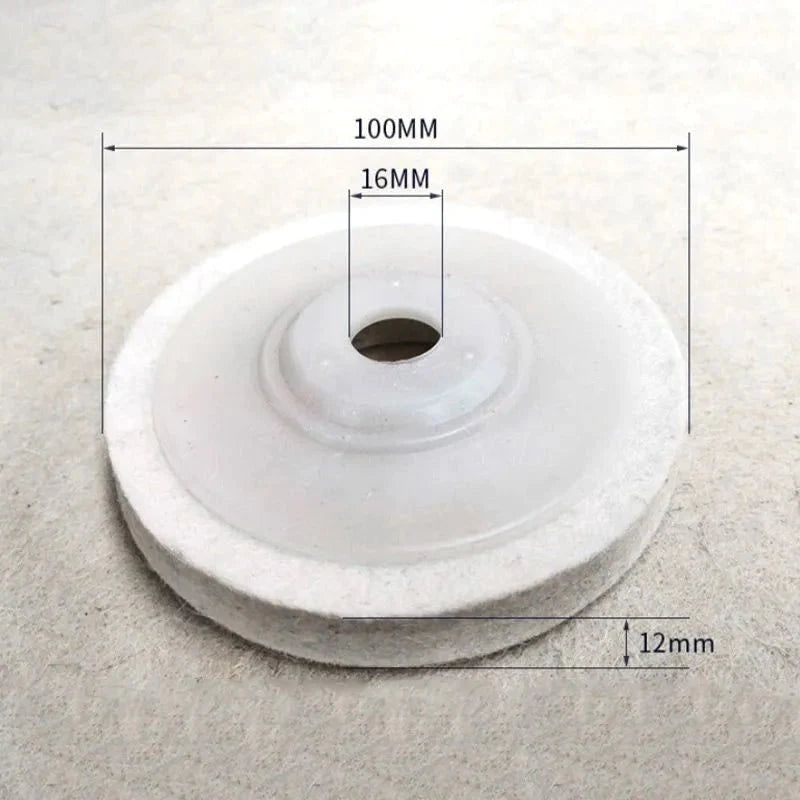 Polishing Pad | Wool Felt Buffing Wheel Discs for Angle Grinder