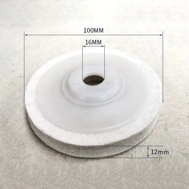 Polishing Pad | Wool Felt Buffing Wheel Discs for Angle Grinder
