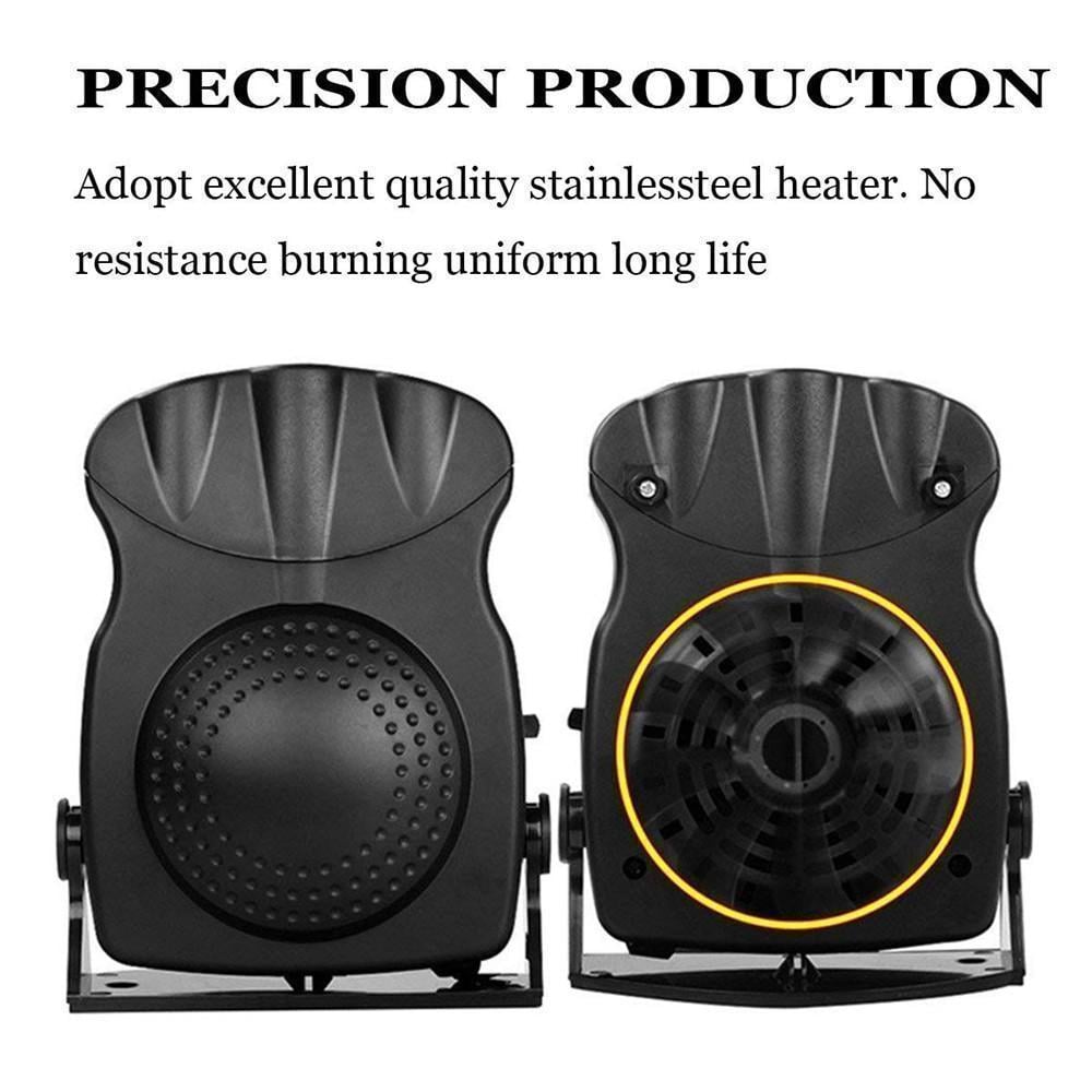 Portable Car Heater 150 W Plug-In 12 V Defroster with 180° Rotary Holder