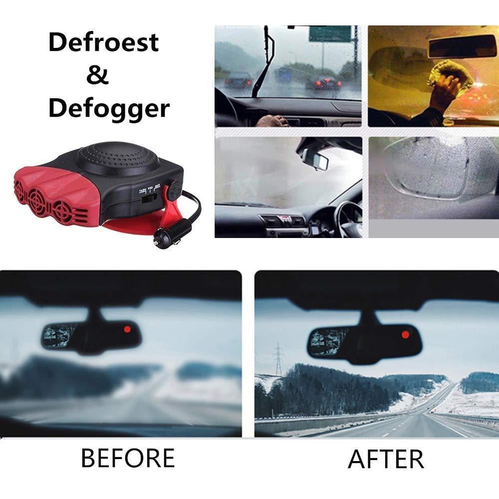 Portable Car Heater 150 W Plug-In 12 V Defroster with 180° Rotary Holder