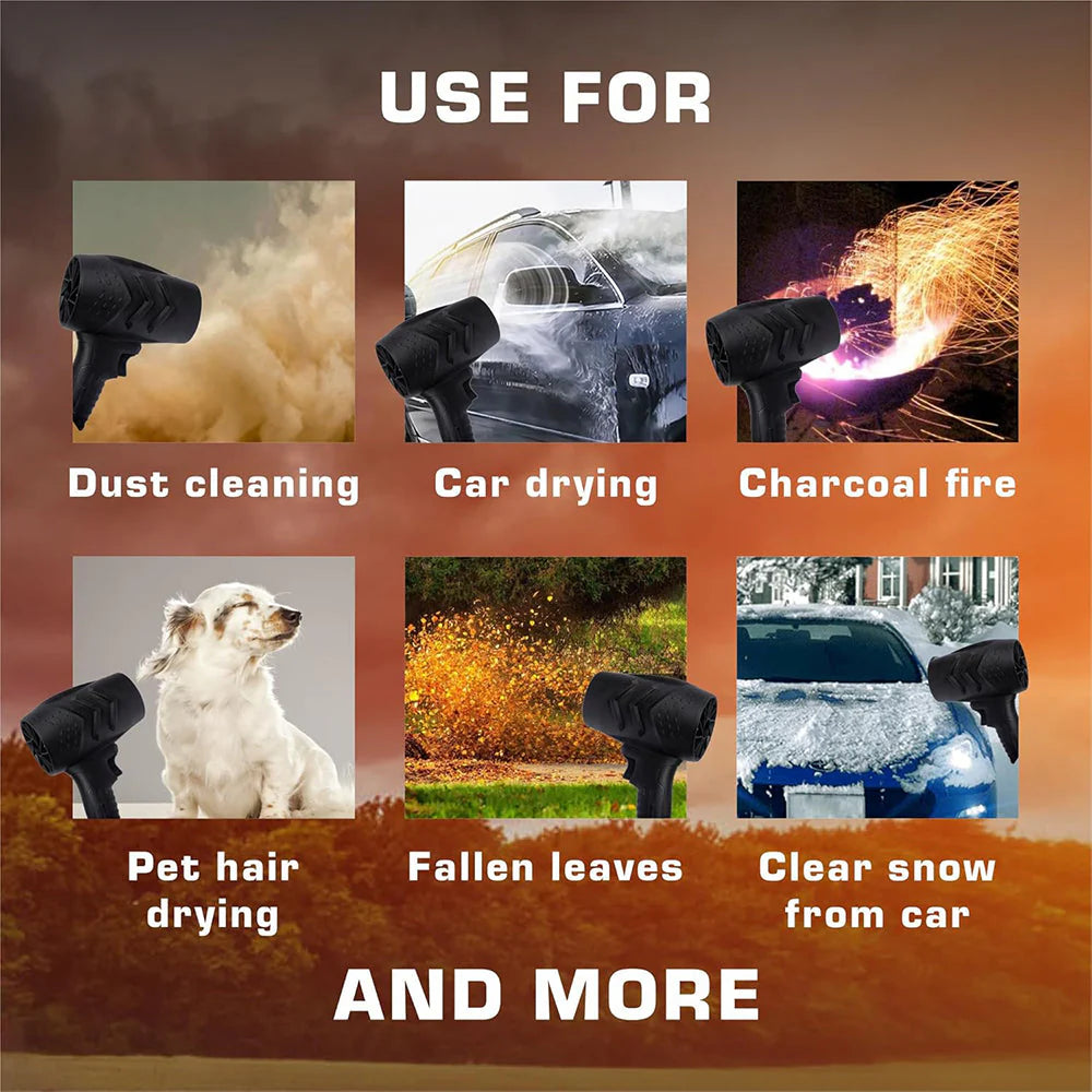 Portable Dust Cleaner | Cordless Blower, Slide-In Battery
