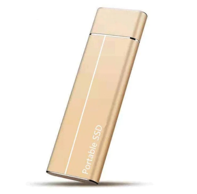 Portable SSD External Drive | USB 3.2, Up to 550 MB/s Transfer Speed | Up to 30TB Capacity, Shock-Resistant Aluminium Casing